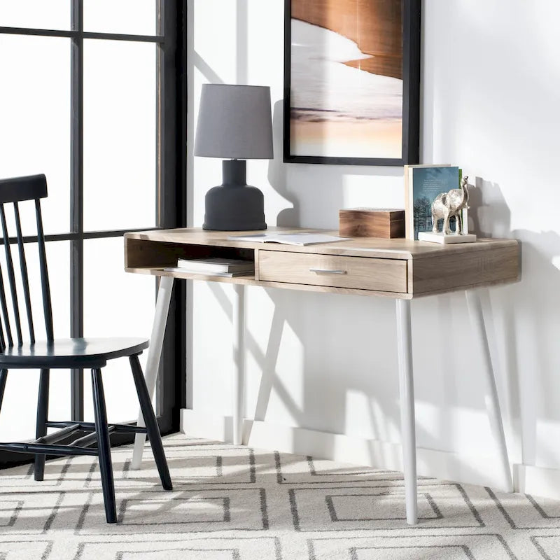 SAFAVIEH Zeta Mid-Century Modern Desk