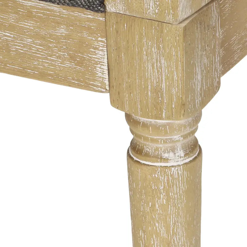 Akzentstühle aus Holz und Rohrgeflecht (2er-Set) von