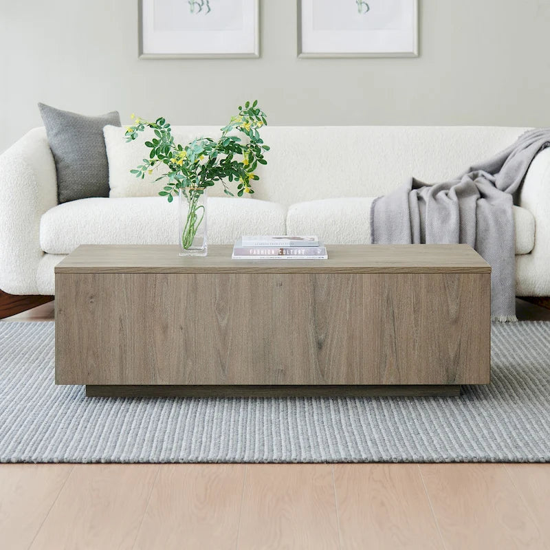 Table basse rectangulaire de 48 de largeur - 47.5 de largeur