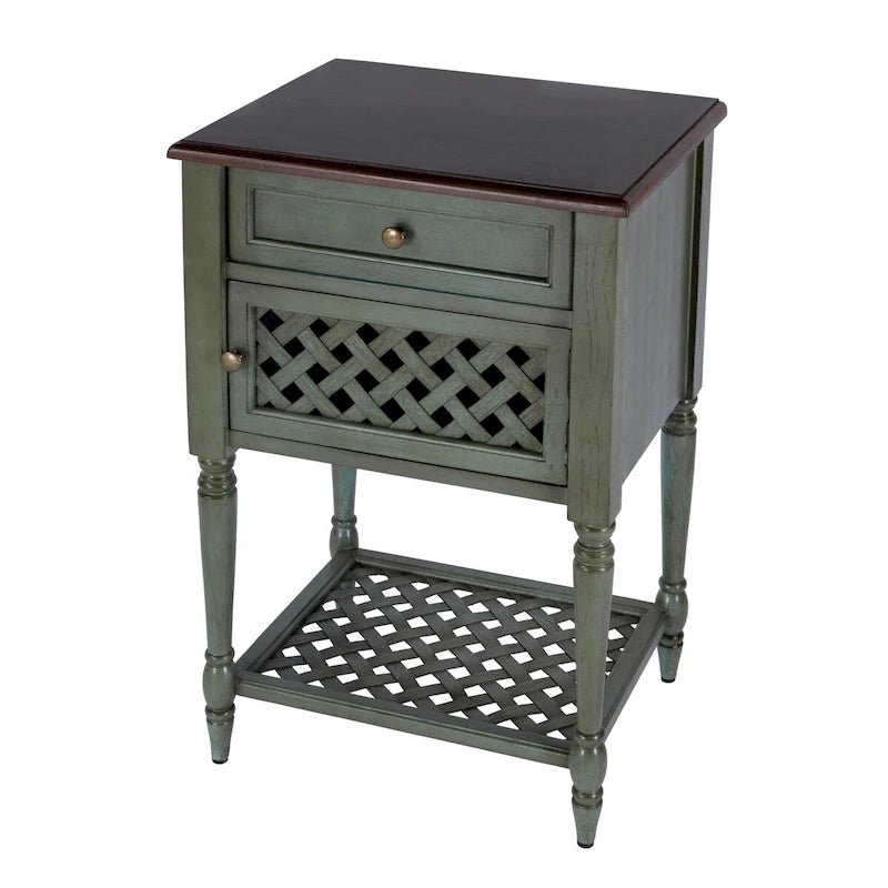 Rustic End Table