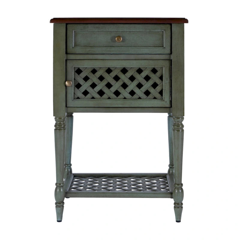 Rustic End Table