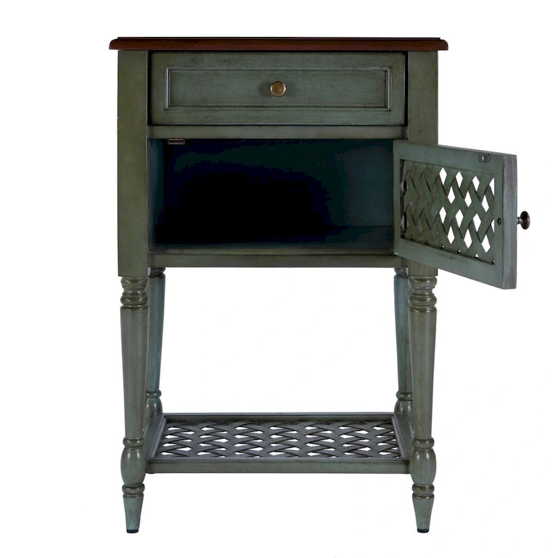 Rustic End Table
