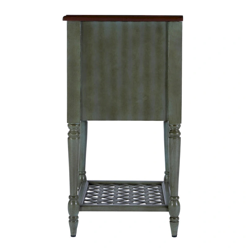 Rustic End Table