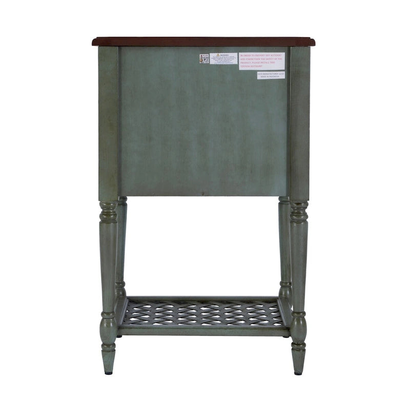 Rustic End Table