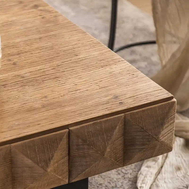 Vintage Style Coffee Table for Living Room