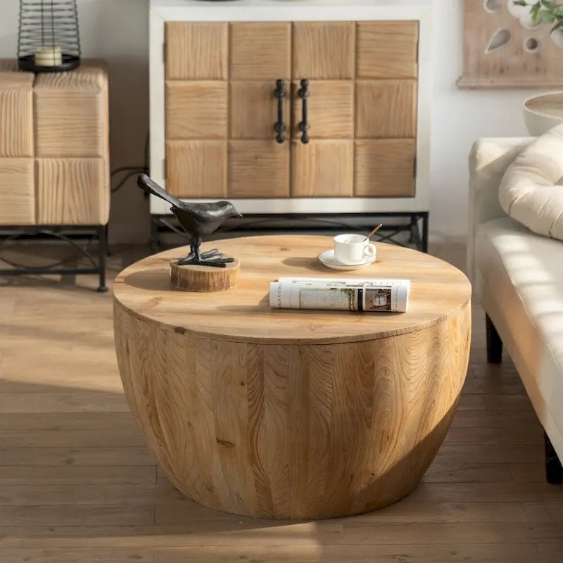 Vintage Style Coffee Table for Living Room