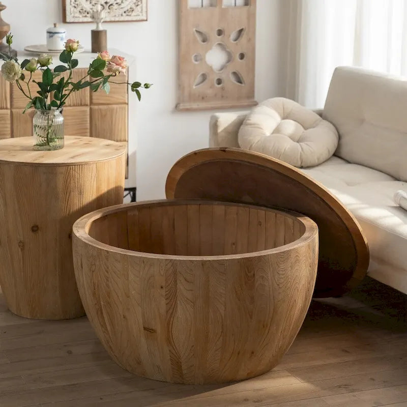 Vintage Style Coffee Table for Living Room