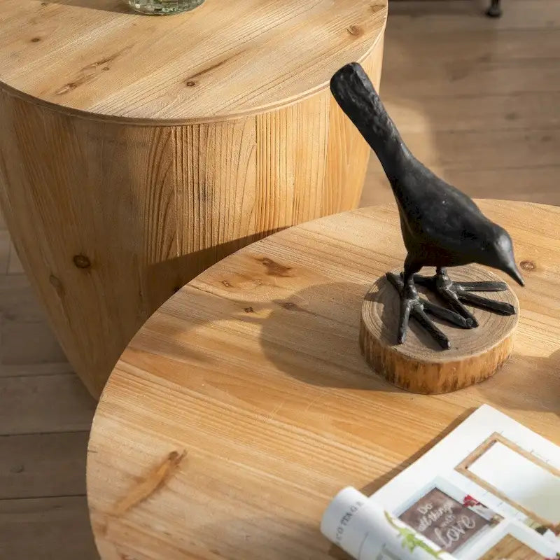 Vintage Style Coffee Table for Living Room