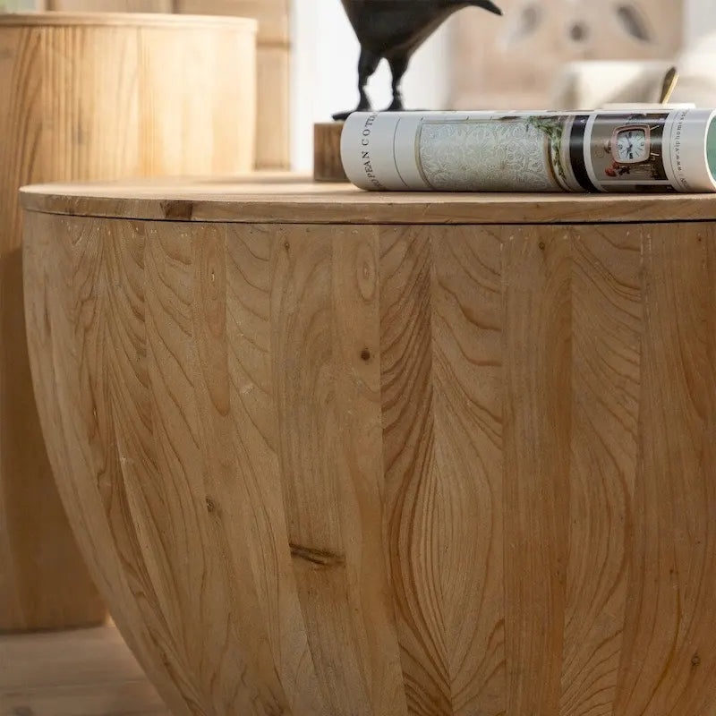 Vintage Style Coffee Table for Living Room