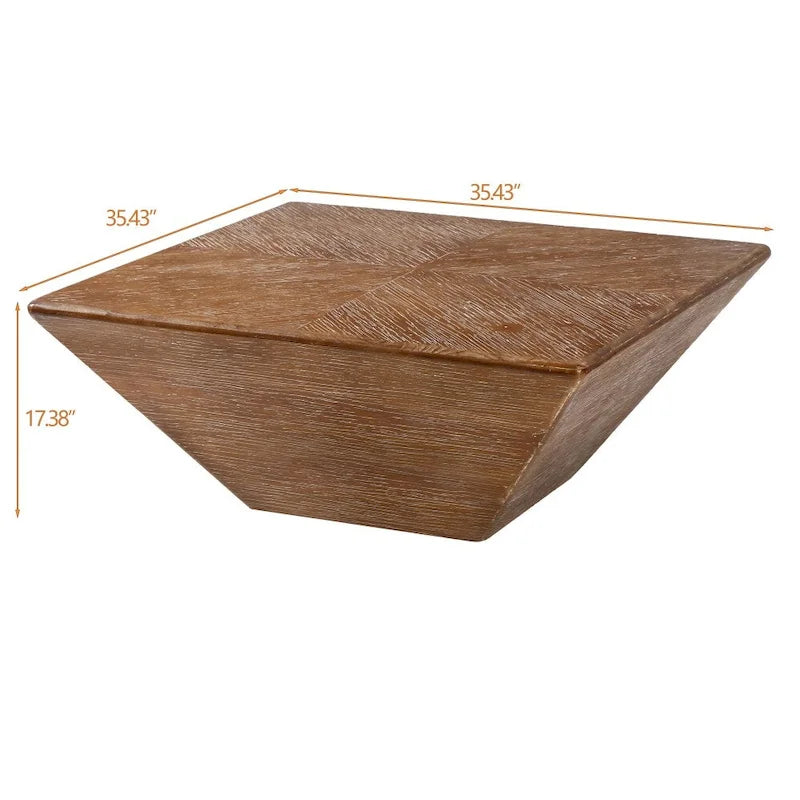 Vintage Style Coffee Table for Living Room