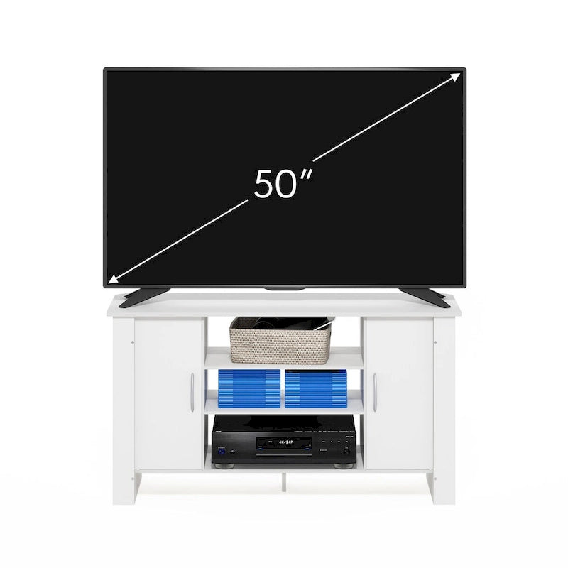 Mobile porta TV e centro d'intrattenimento, bianco